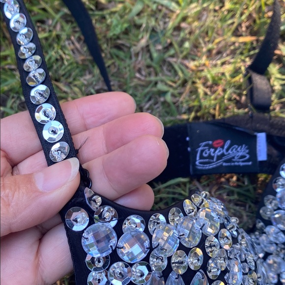 Forplay Shimmering Teal and Silver Mermaid Costume - Picture 3 of 6